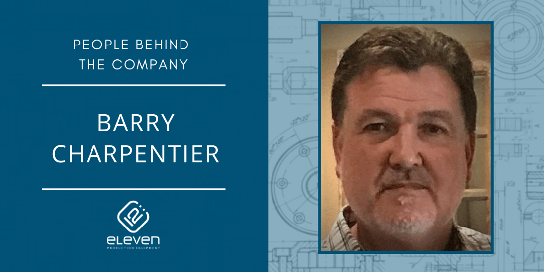 New Team Member - 12eleven - Barry Charpentier